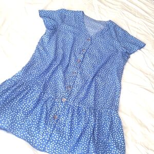 Short Sleeve Midi Dress